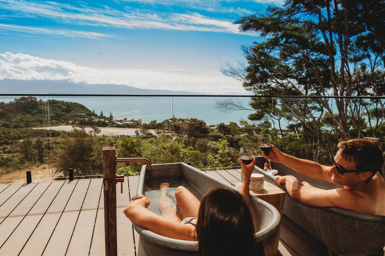 Hotel Drift Off Grid Luxury Eco Glamping Tarakohe Exterior foto